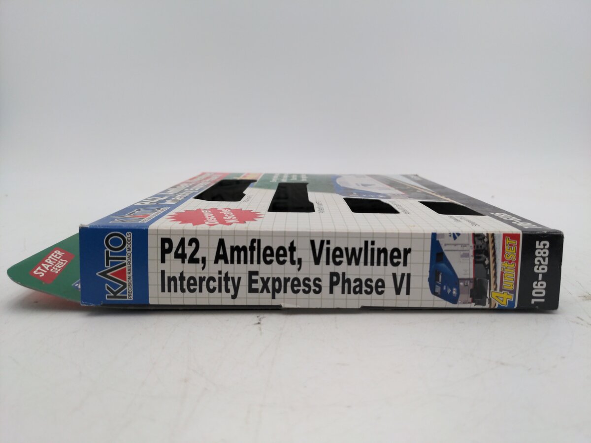 Kato 106-6285 N Scale Amtrak Passenger Train Set EX/Box