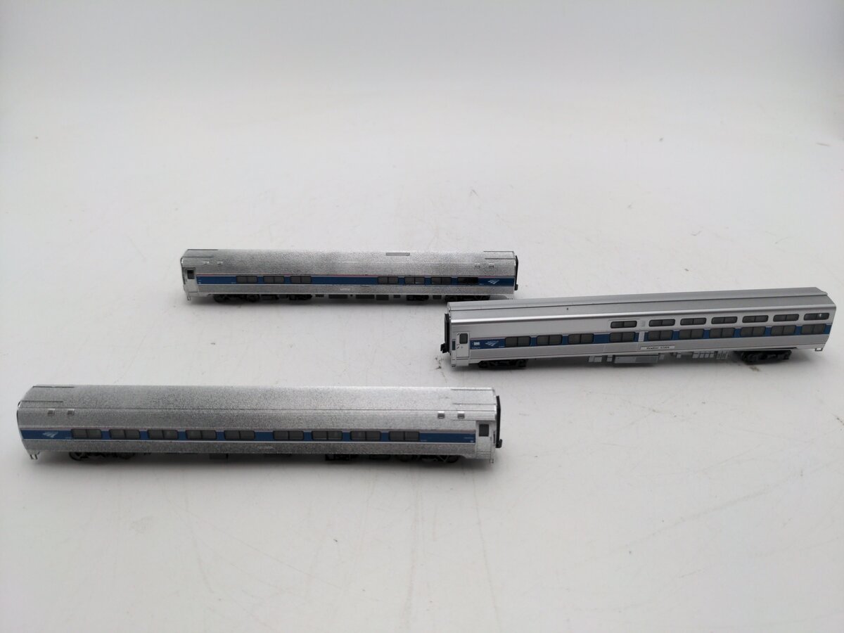 Kato 106-6285 N Scale Amtrak Passenger Train Set EX/Box