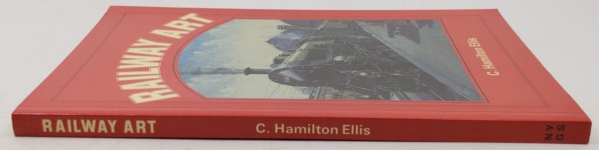 Railway art Hardcover Book By Cuthbert Hamilton Ellis EX