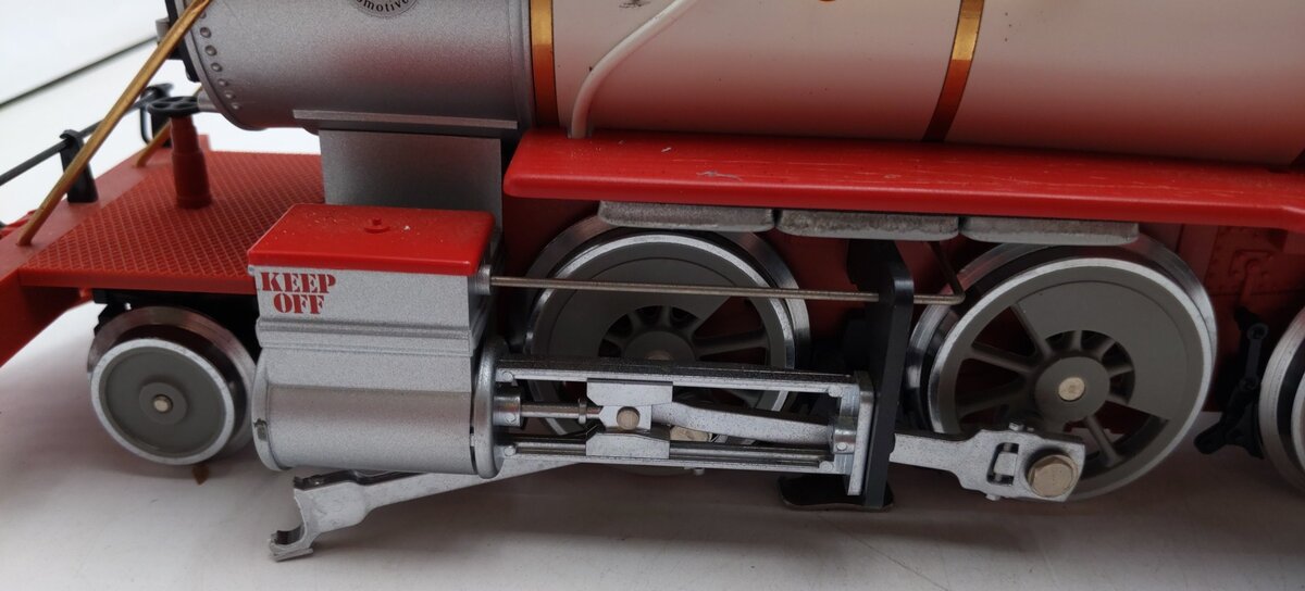 LGB 22191 G Scale Wilson Bros. Circus 2-6-0 Steam Locomotive & Tender VG/Box