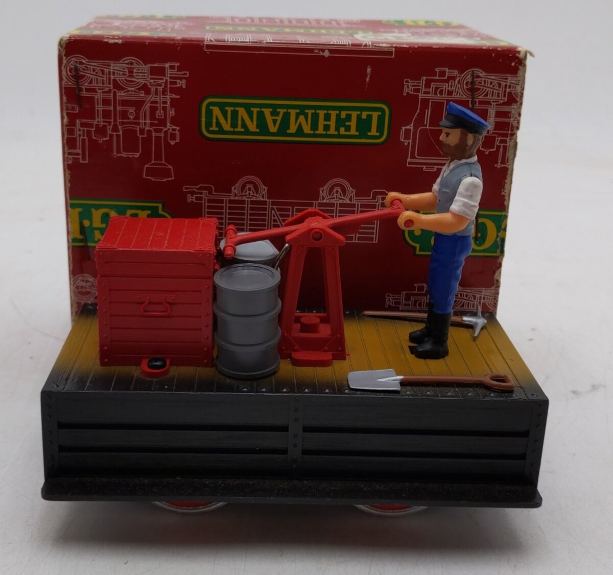 LGB 2001 G Scale Motorized Operating Handcar w/Metal Wheels LN/Box