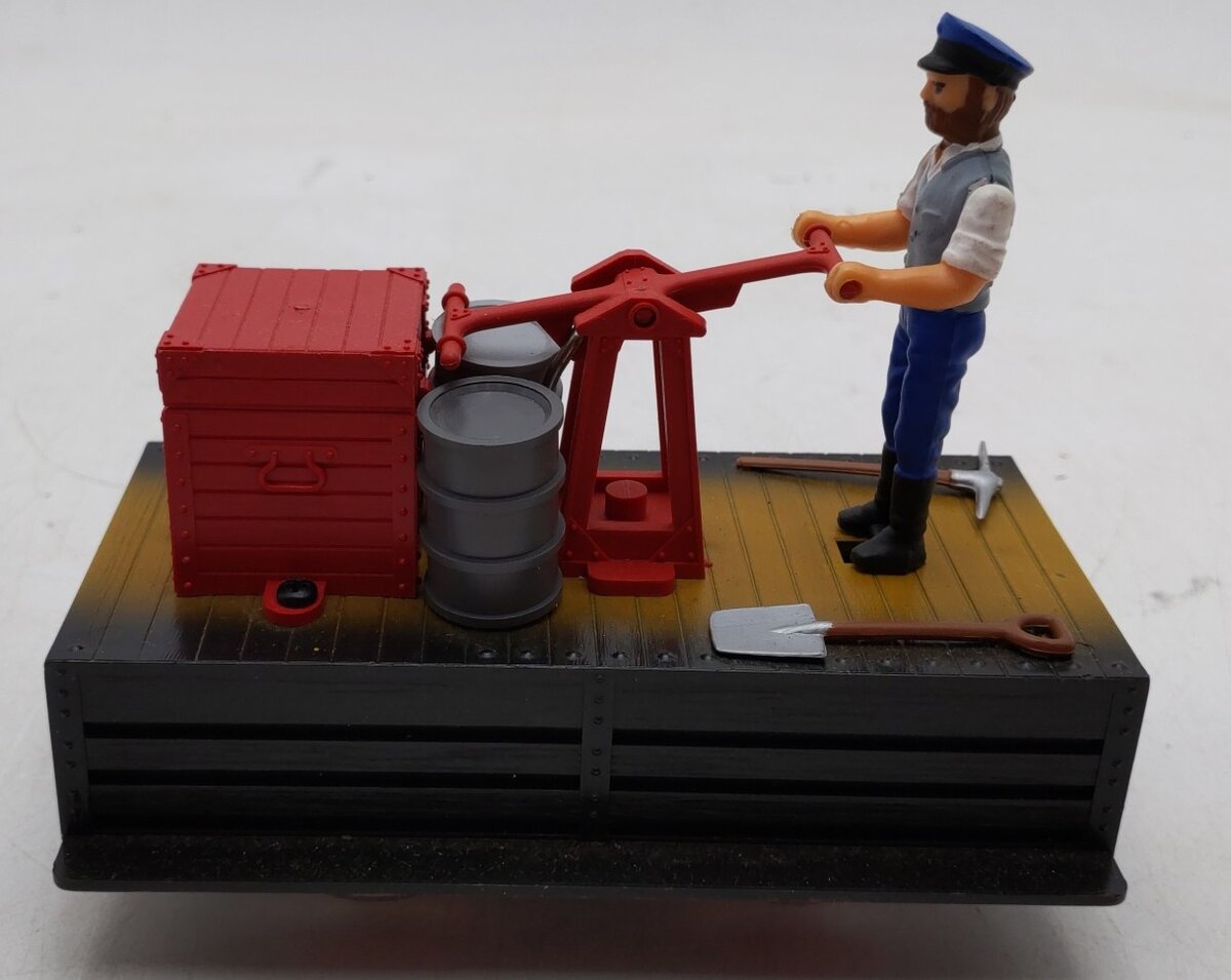 LGB 2001 G Scale Motorized Operating Handcar w/Metal Wheels LN/Box