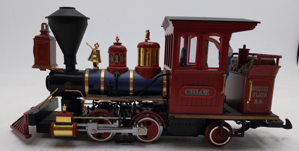 LGB 20130 G Scale Grizzly Flats Chloe Steam Locomotive EX