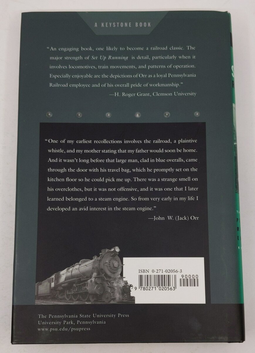 Set Up Running Hardcover Book By John W. Orr, James D. Porterfield EX