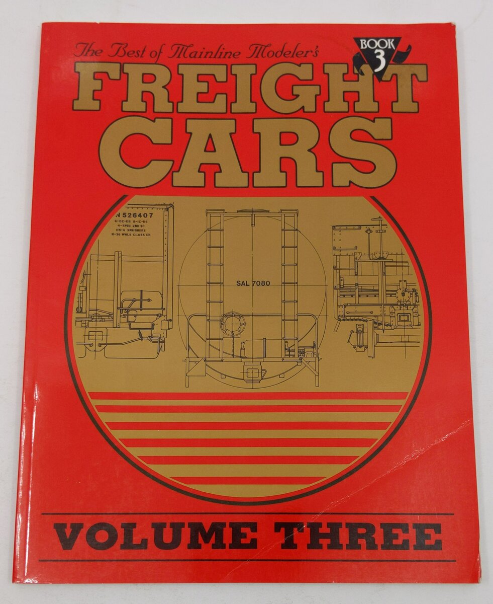 Best of Mainline Modeler's: Freight Cars Book3 Paperback Book Phoenix Publishing VG