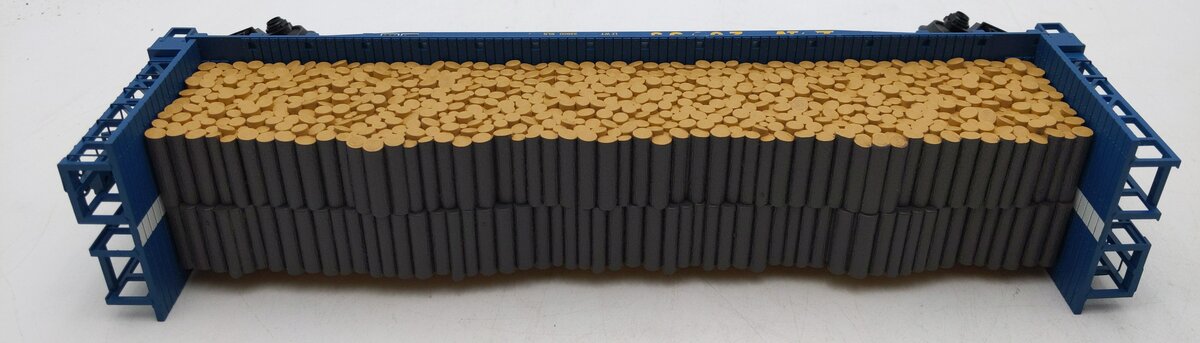 MTH 20-98893 O Gauge L&N Bulkhead Flatcar #20958 w/Log Load