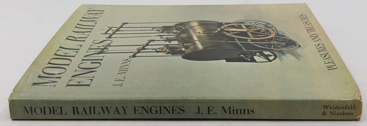 Model Railway Engines Hardcover Book By J. E Minns VG