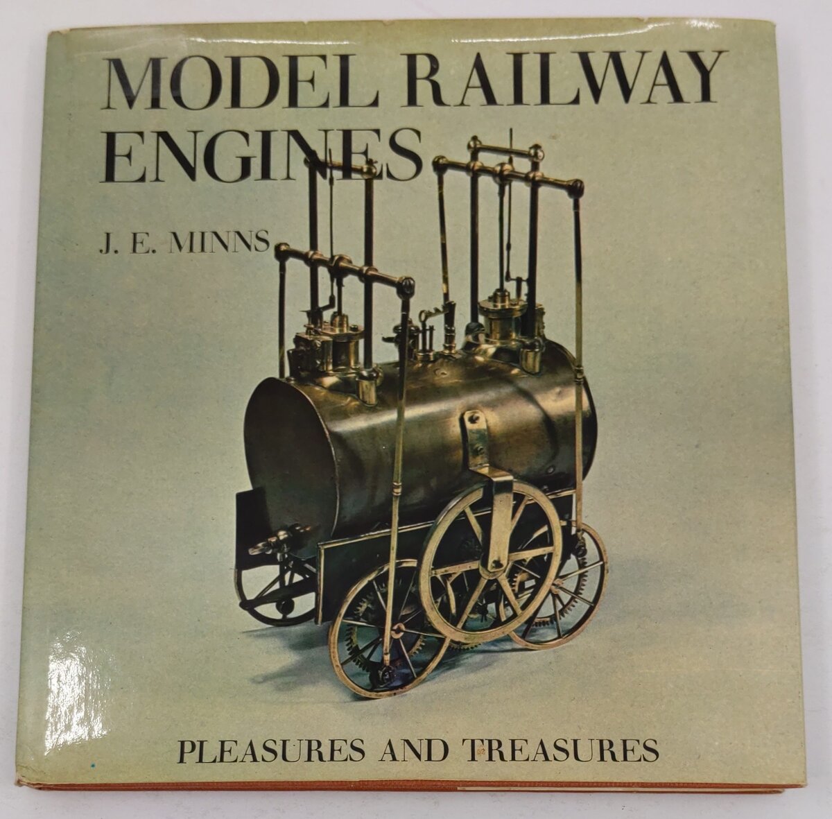 Model Railway Engines Hardcover Book By J. E Minns VG