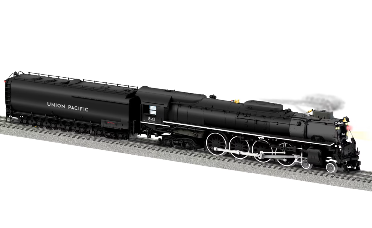 Lionel 2431310 O Union Pacific LEGACY FEF-3 Delivery Steam Engine #841 NIB