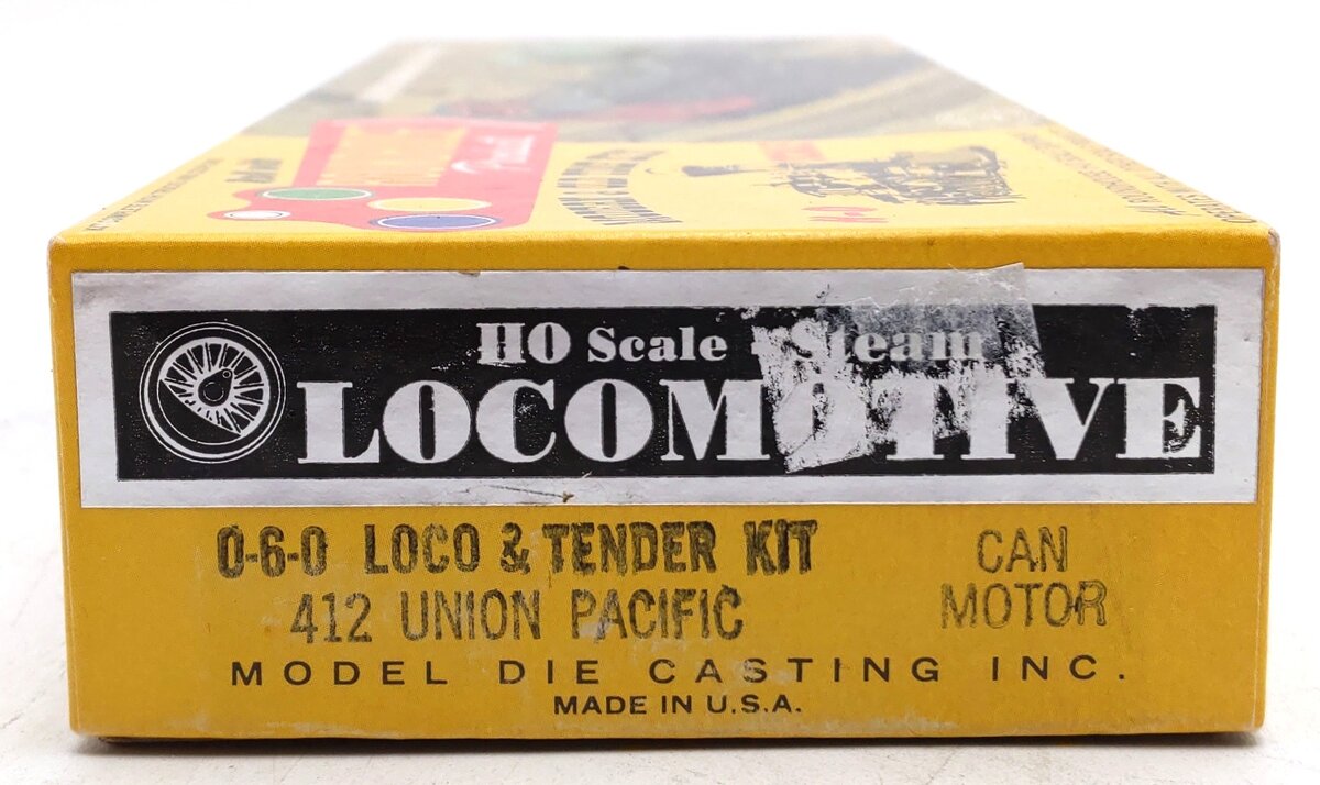 Roundhouse 412 HO UP 0-6-0 Steam Locomotive & Tender Kit NIB