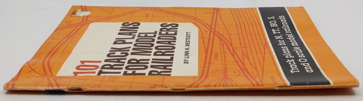 101 Track Plans for Model Railroaders Paperback Book By Linn Westcott VG