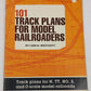 101 Track Plans for Model Railroaders Paperback Book By Linn Westcott VG
