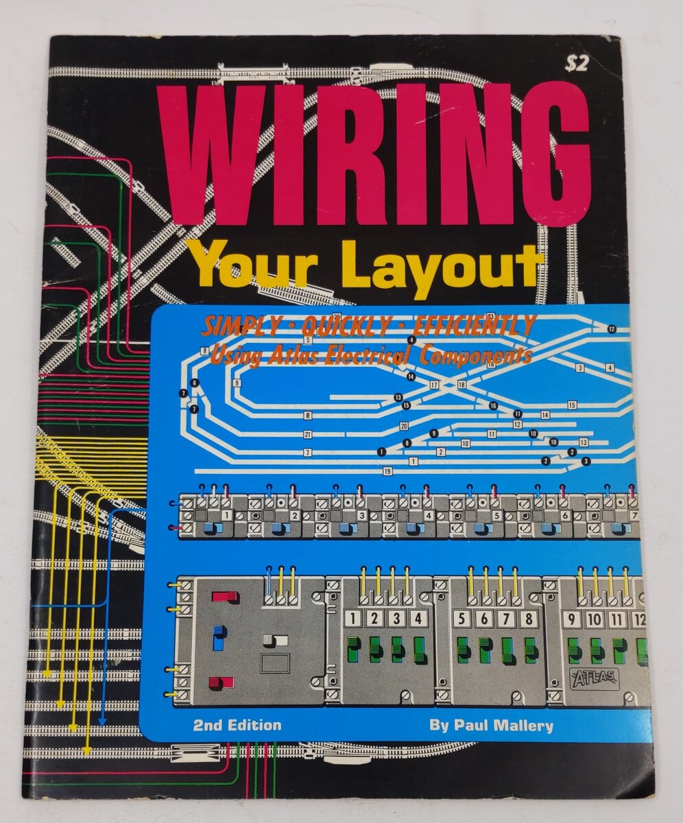 Wiring Your Layout 2nd Edition Paperback Book By Paul Mallery VG