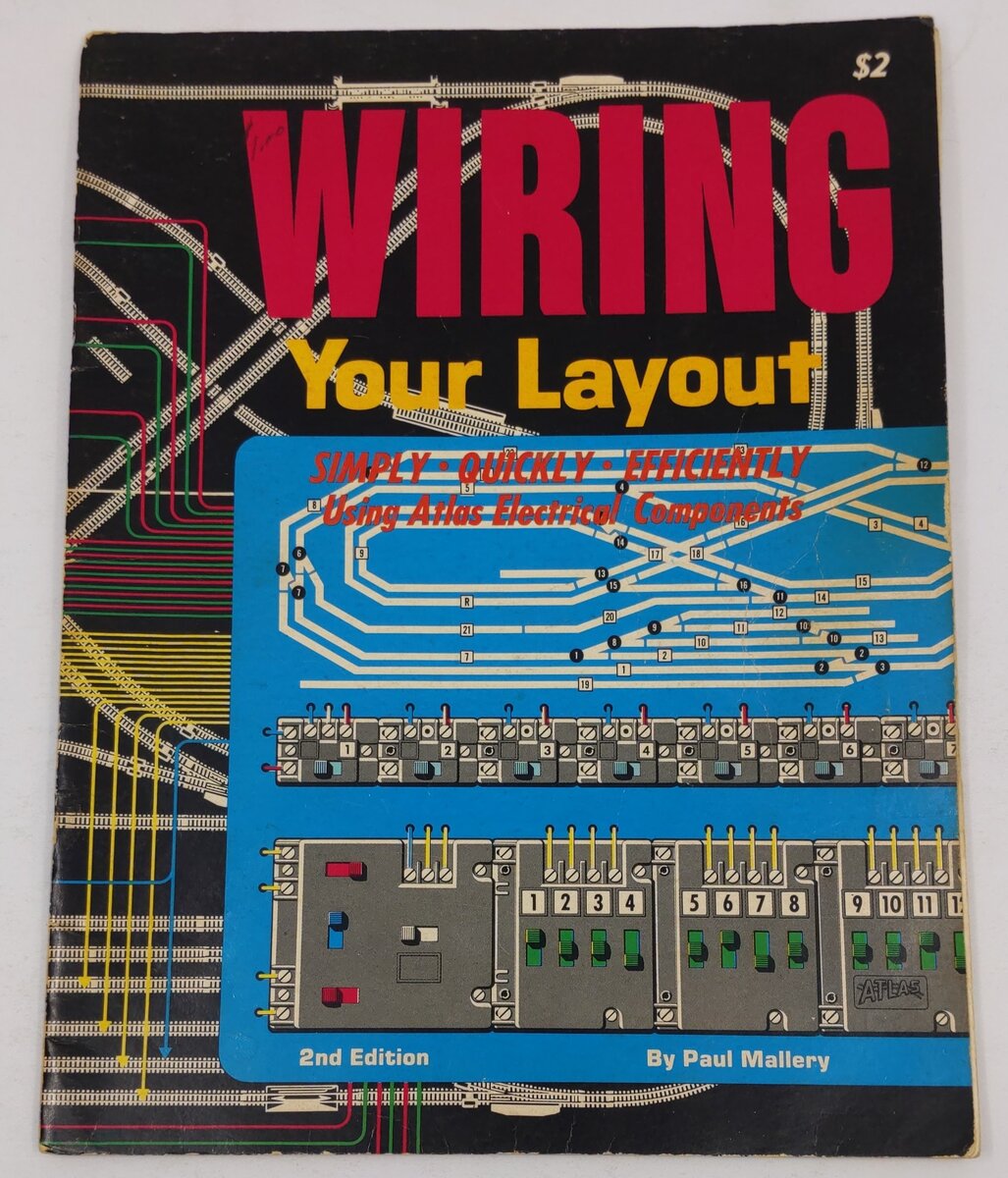 Wiring Your Layout 2nd Edition Paperback Book By Paul Mallery VG