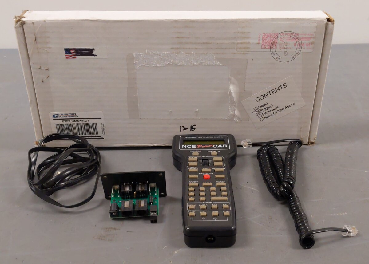 NCE Corporation 025 Power Cab Starter Set - No Power Supply EX/Box