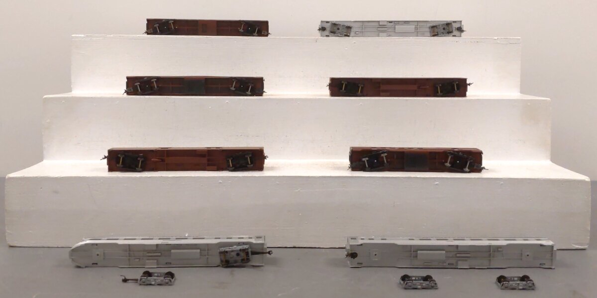 Con-Cor & Other HO Scale Assorted ACL & Pennsylvania Passenger Car [8] VG