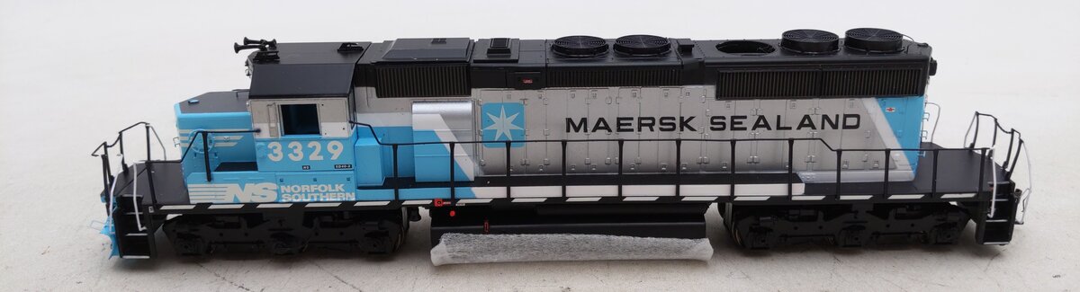 Athearn 95266 HO Scale Norfolk Southern Maersk Sealand SD40-2 Diesel Loco #3329 VG/Box
