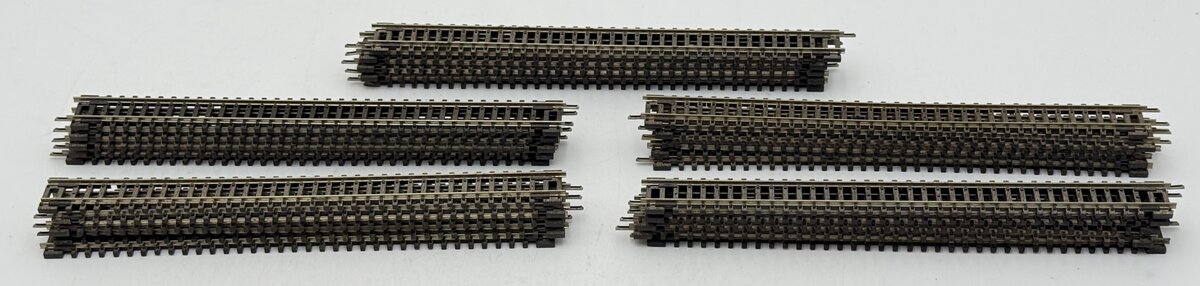 Peco N Scale Assorted Straight Track Sections [85] VG