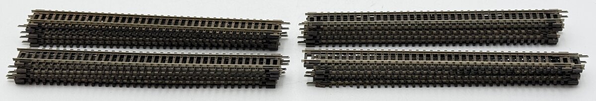 Peco N Scale Assorted Straight Track Sections [85] VG