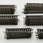 Peco N Scale Assorted Straight Track Sections [85] VG