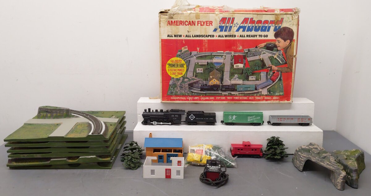 American Flyer 20811 S Vintage The Pioneer 600 Train Set VG/Box