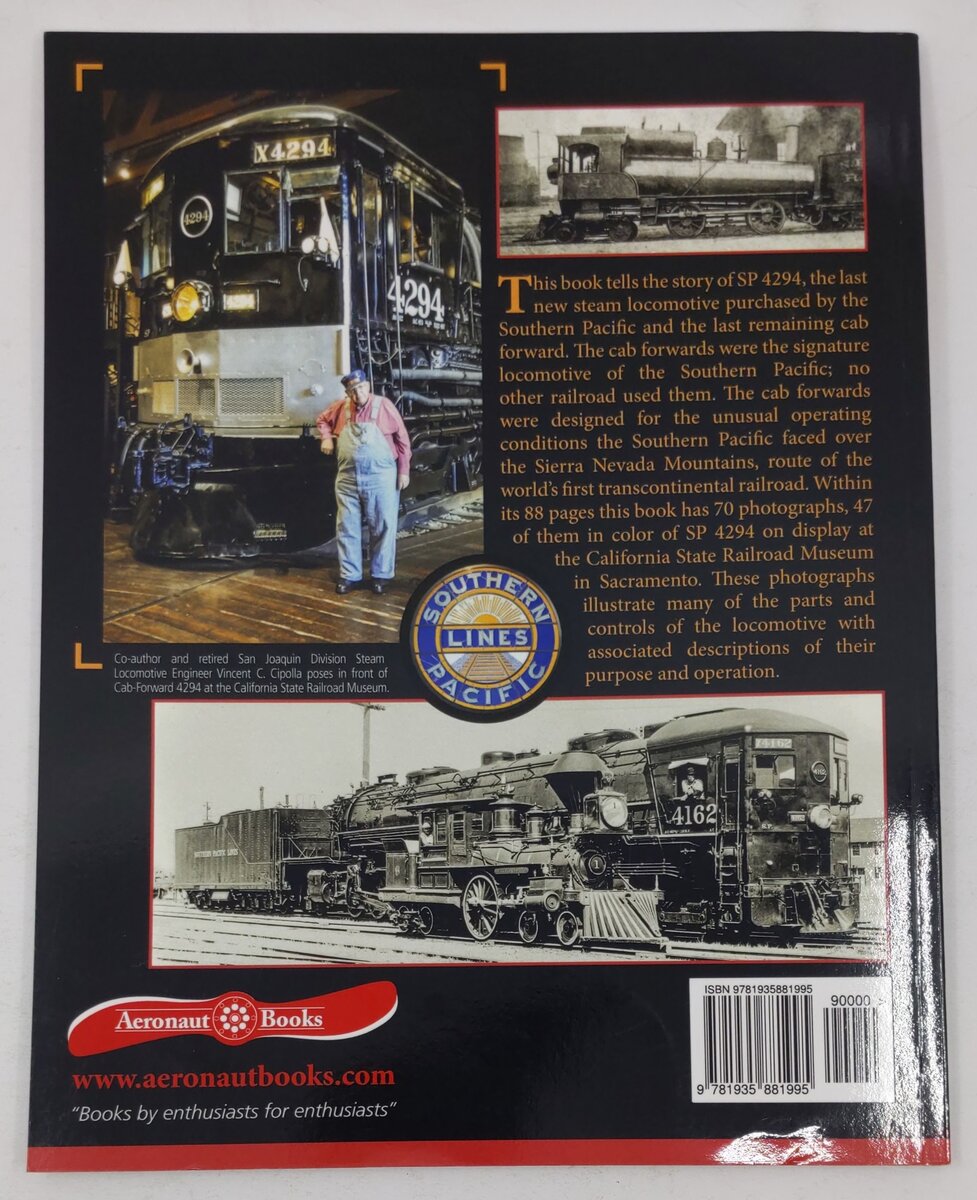 Cab Forward 4294 Paperback Book By David N Anderson, Vincent C Cipolla EX