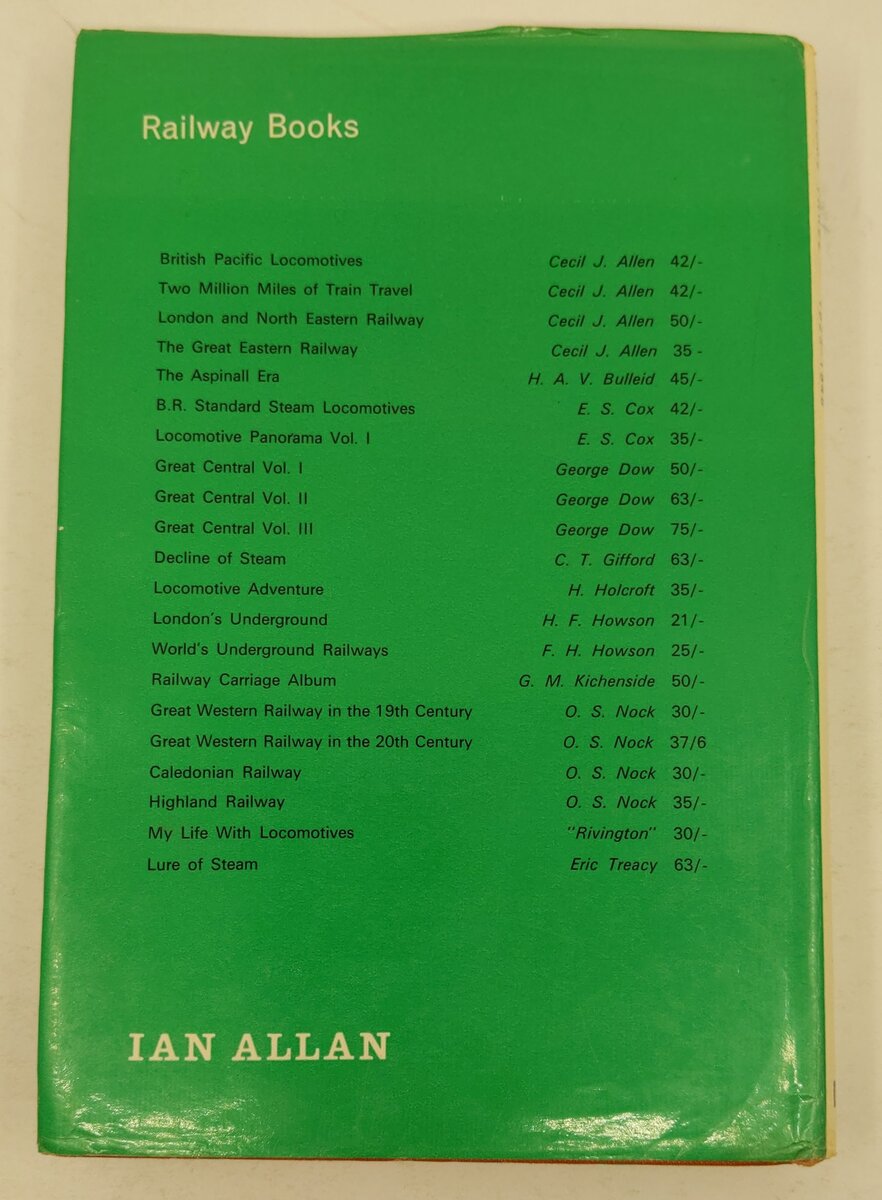 History of the Great Western Railway Vol.3 Hardcover Book By O. S. Nock VG