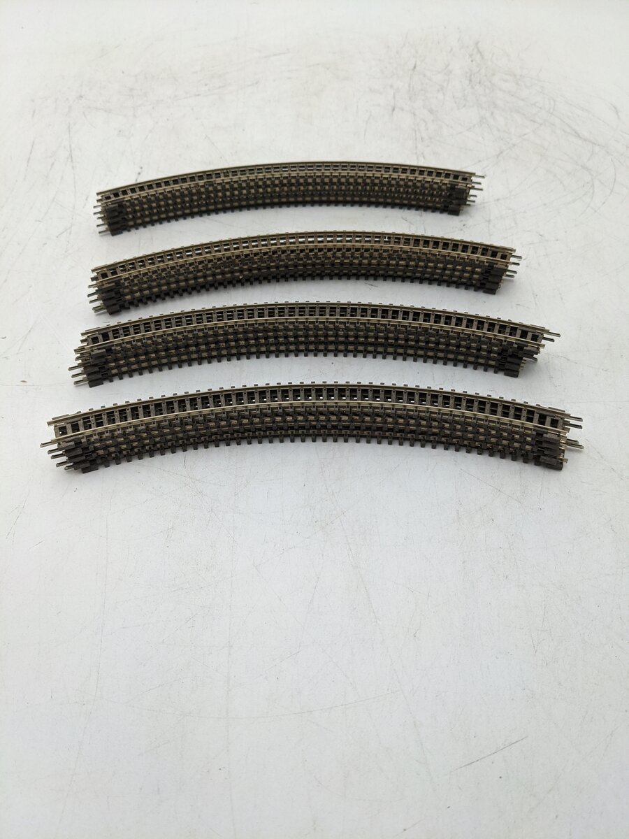 Peco N Scale Curved Track 8 Inch [20] VG