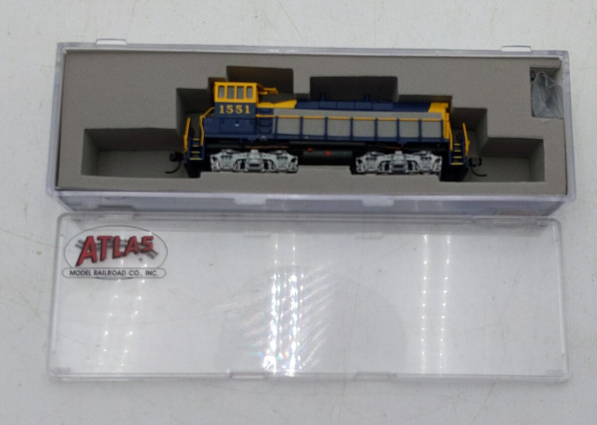Atlas 52243 N Scale Alaska MP15DC Diesel Locomotive #1551