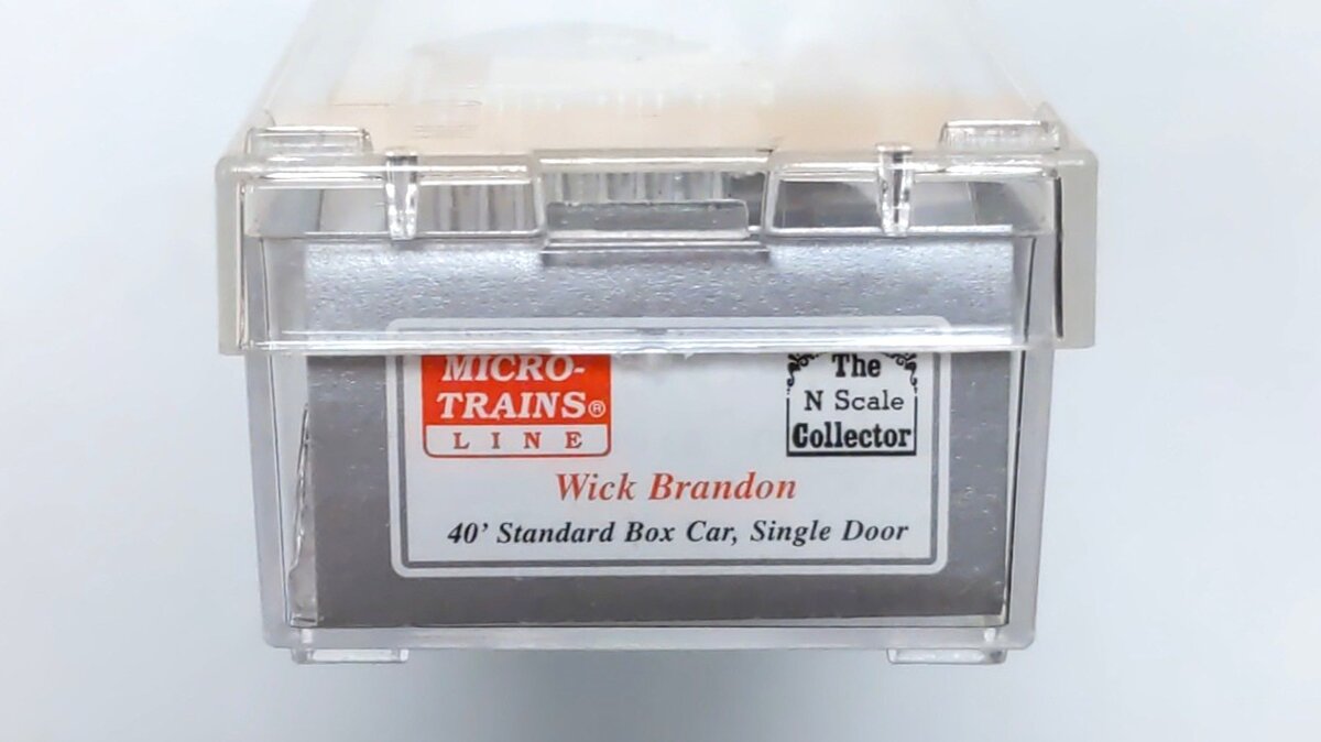 Micro-Trains N Special Run Wick Brandon 40' Single Door Standard Box Car #2000 LN/Box