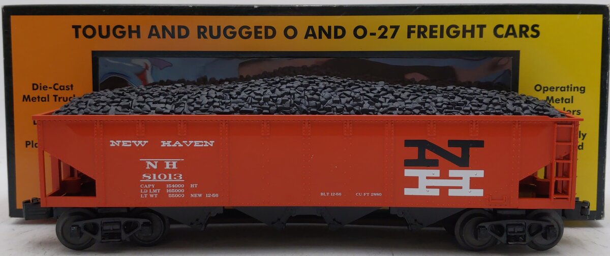 MTH 30-75440 O New Haven 4-Bay Hopper #81013 LN/Box