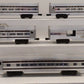 Williams O Scale PRR  5-Car Aluminum Passenger Cars (Set of 5) EX