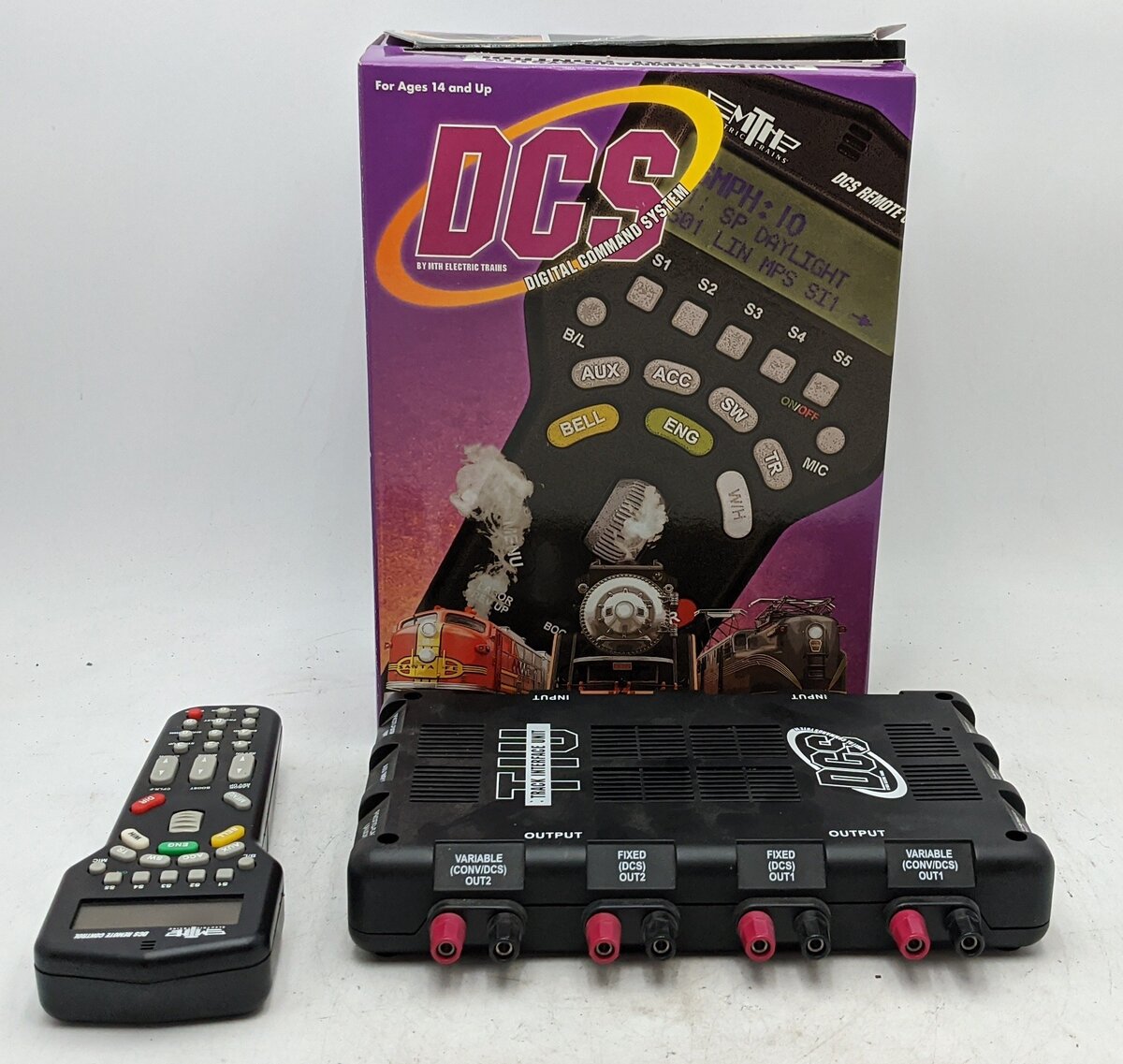 MTH 50-1001 O DCS Remote Control and DCS TIU Set EX/Box