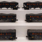 MTH 20-90892 O Wheeling & Lake Erie 4-Bay Hopper 6-Car Set w/ Coal Load