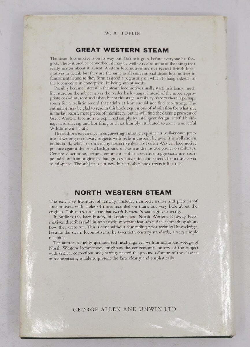 Great Central Steam Hardcover Book By W. A. Tuplin VG