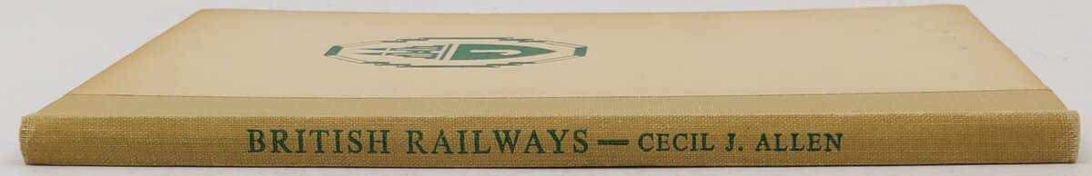 British Railways for Boys Hardcover Book By Cecil J. Allen VG