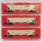 Precision Masters 1507 N Scale CSX 3-Bay Covered Hopper Car (Set of 3) LN/Box