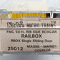 Micro-Trains 02500012 N Scale Railbox FMC 50' Rib Side Single Door Boxcar #17834 LN/Box