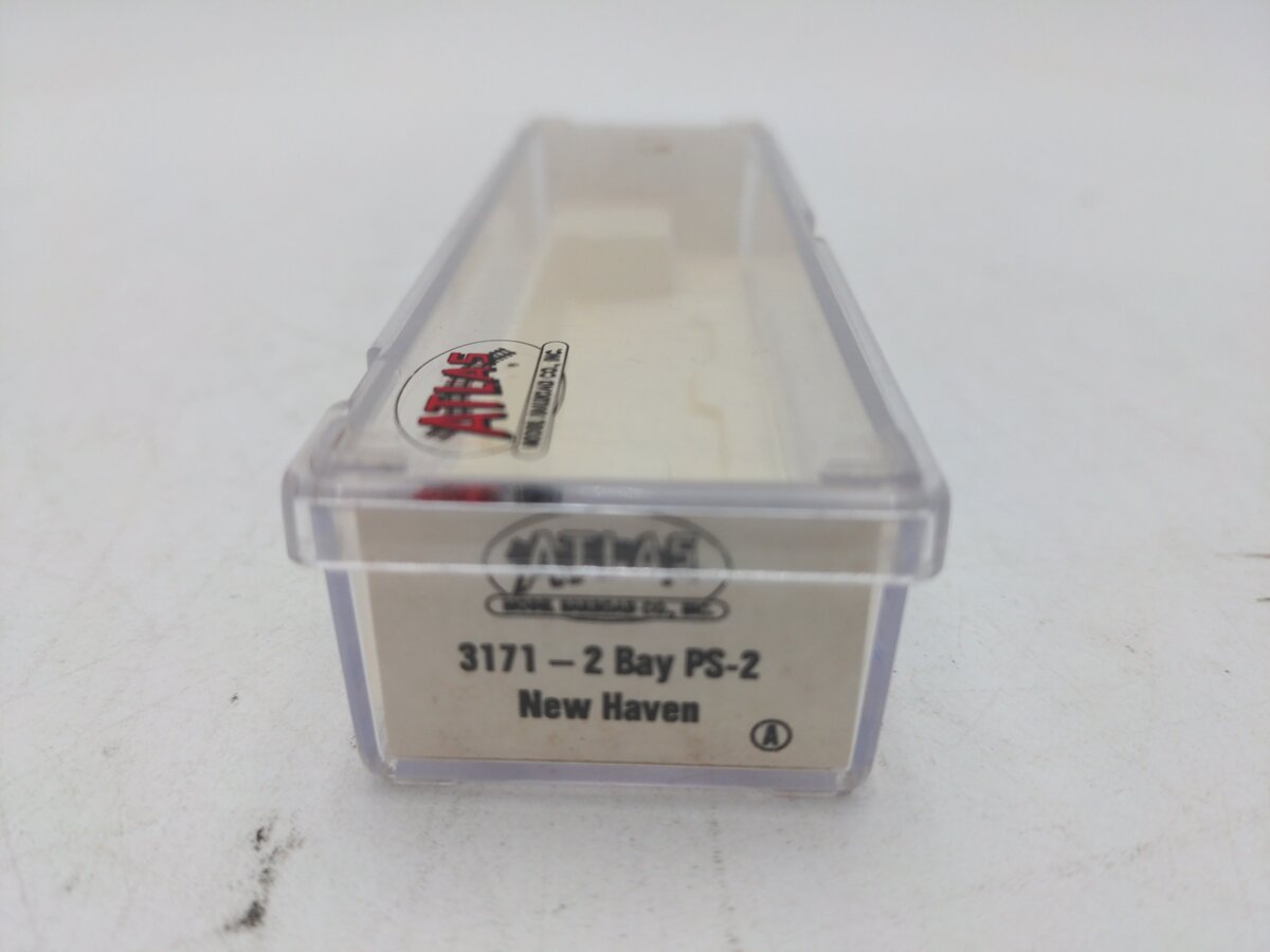 Atlas 3171 N Scale New Haven 2-Bay PS-2 Covered Hopper #117015 LN/Box