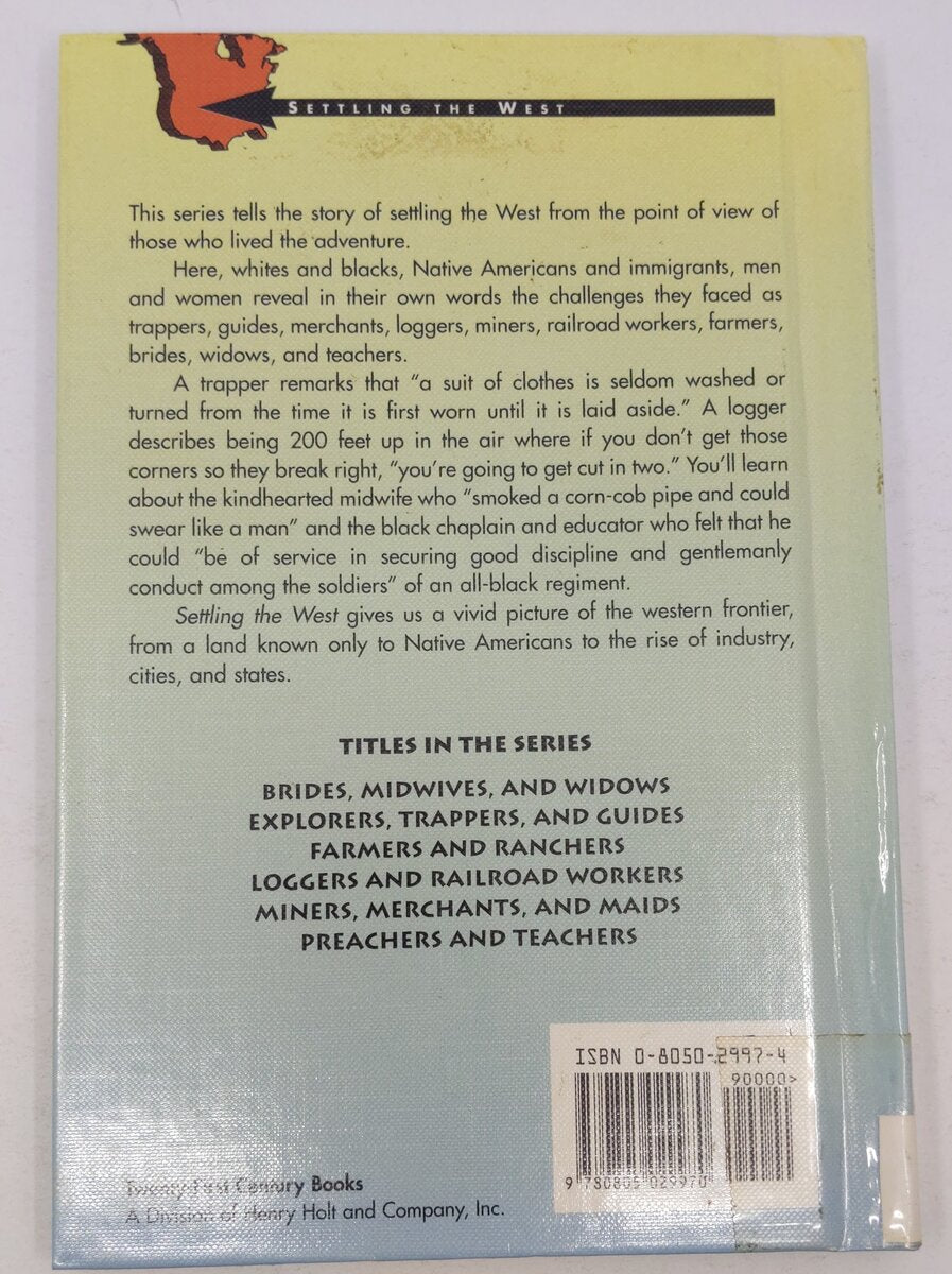 Loggers and Railroad Workers Hardcover Book By Mimi Winslow EX
