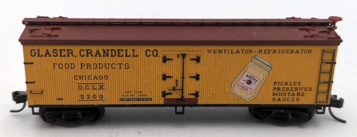 Atlas 41514 N Scale Glaser 40' Wood Reefer #5200