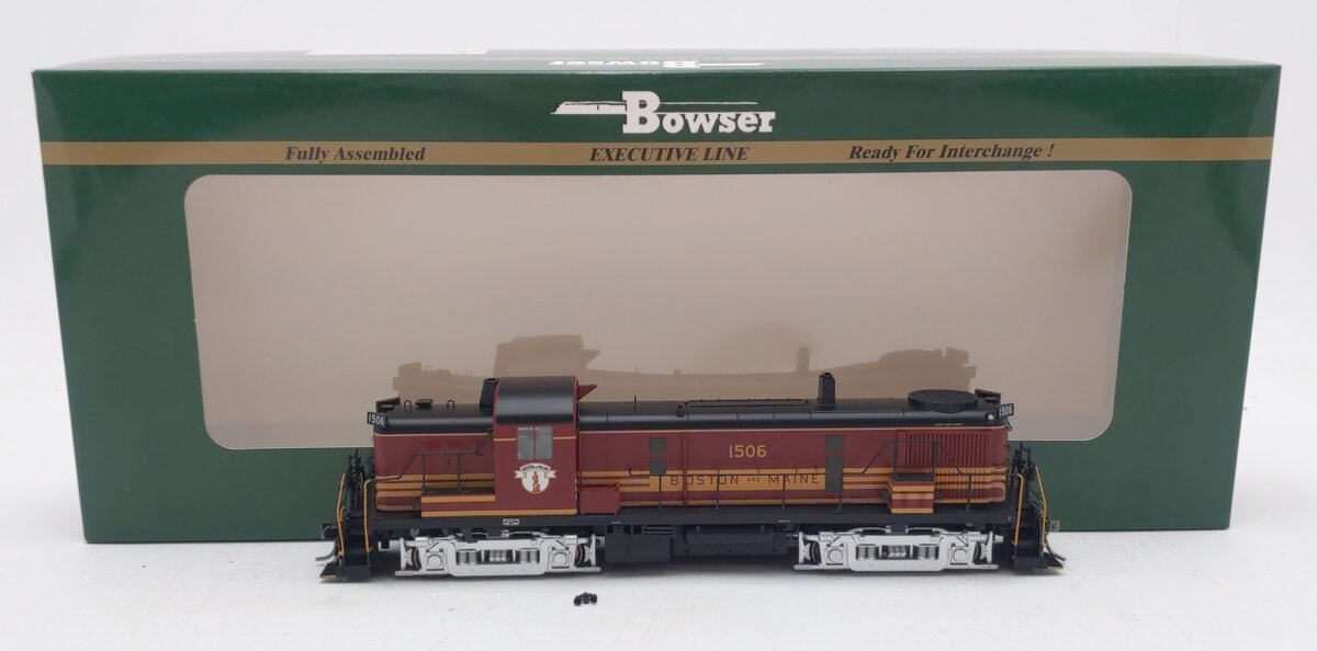 Bowser 24637 HO Scale B&M Alco RS-3 Phase 3 Diesel Locomotive #1506