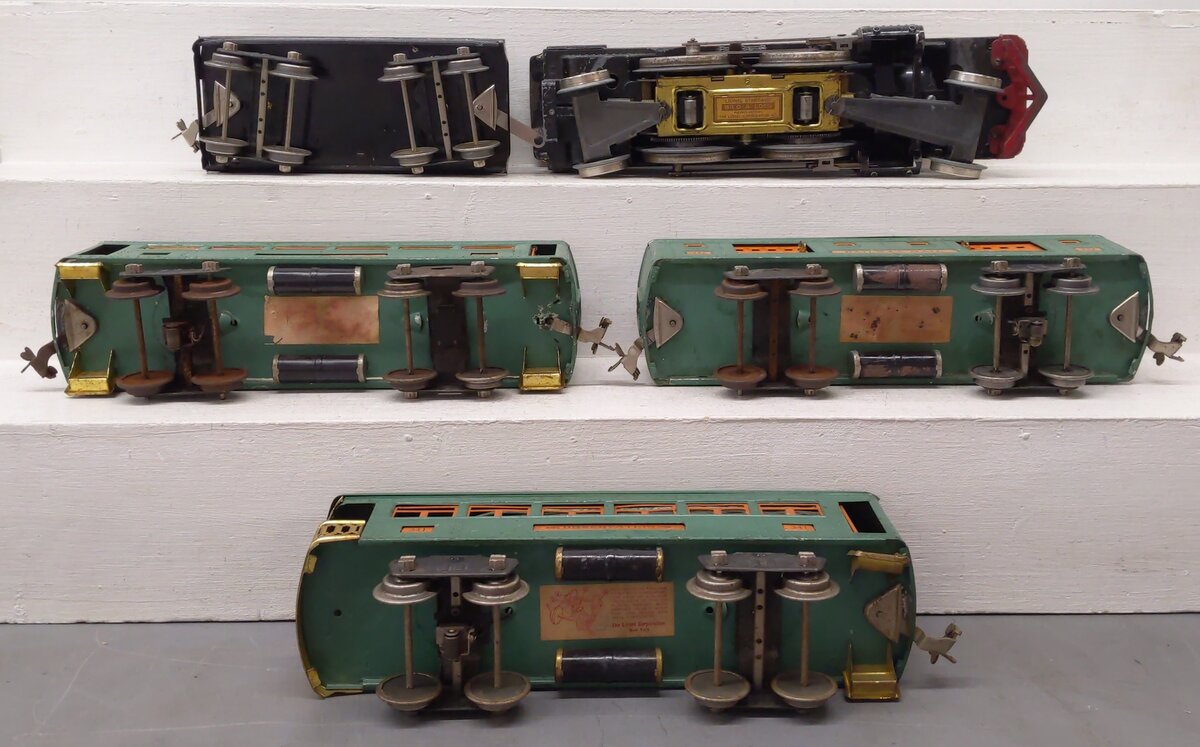 Lionel Vintage Outfit 392 Standard Gauge Passenger Car Set VG/Box