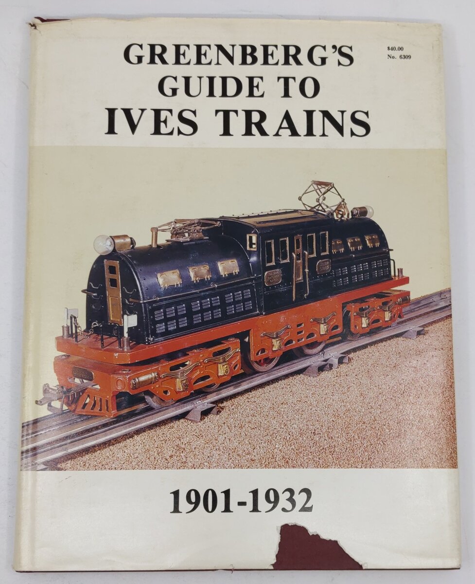 Greenberg's Guide To Ives Trains, 1901-1932 Hardcover Book Al McDuffie VG