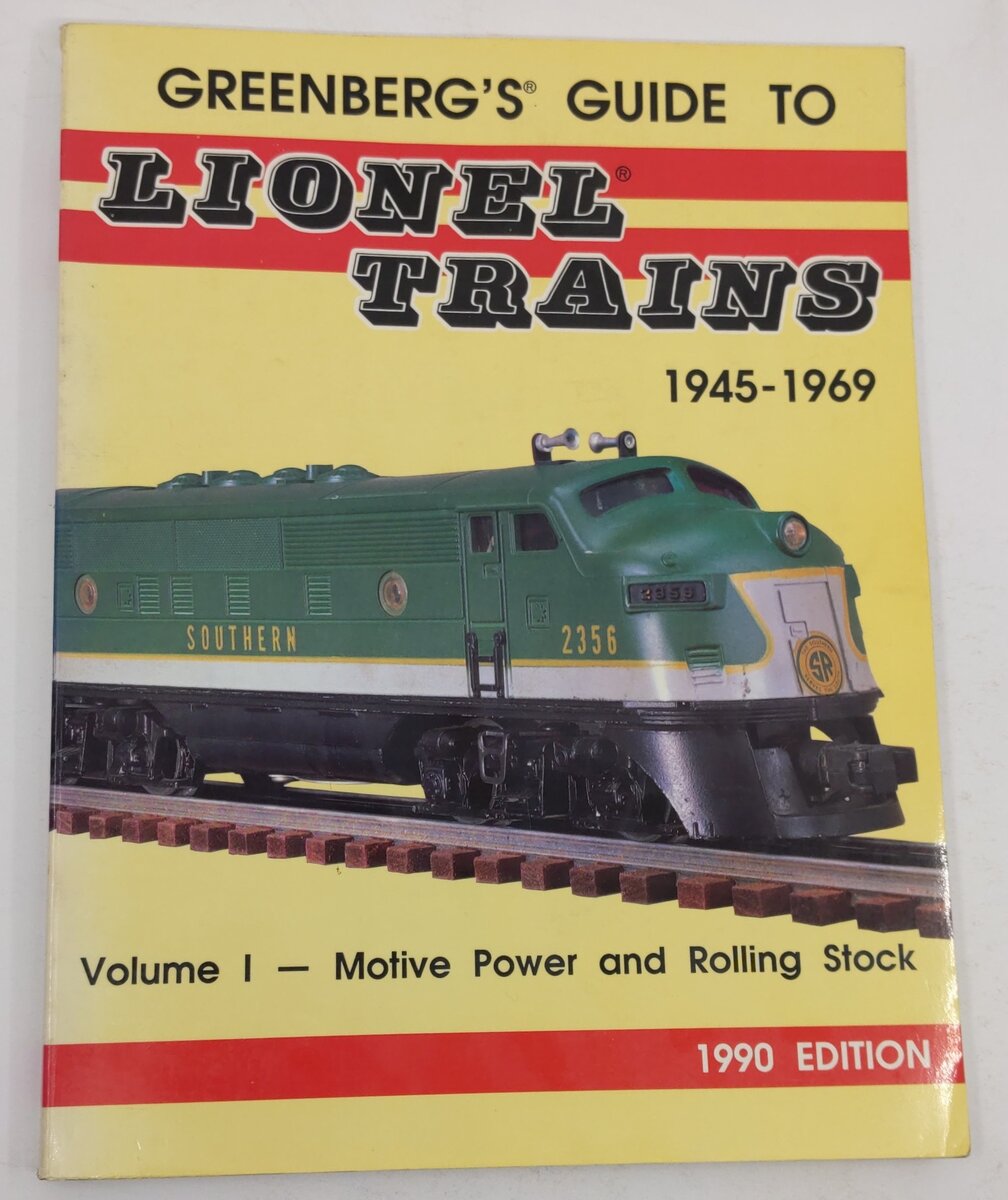 Greenberg's Guide to Lionel Trains 1945-1969 Paperback Book Bruce C. Greenberg VG