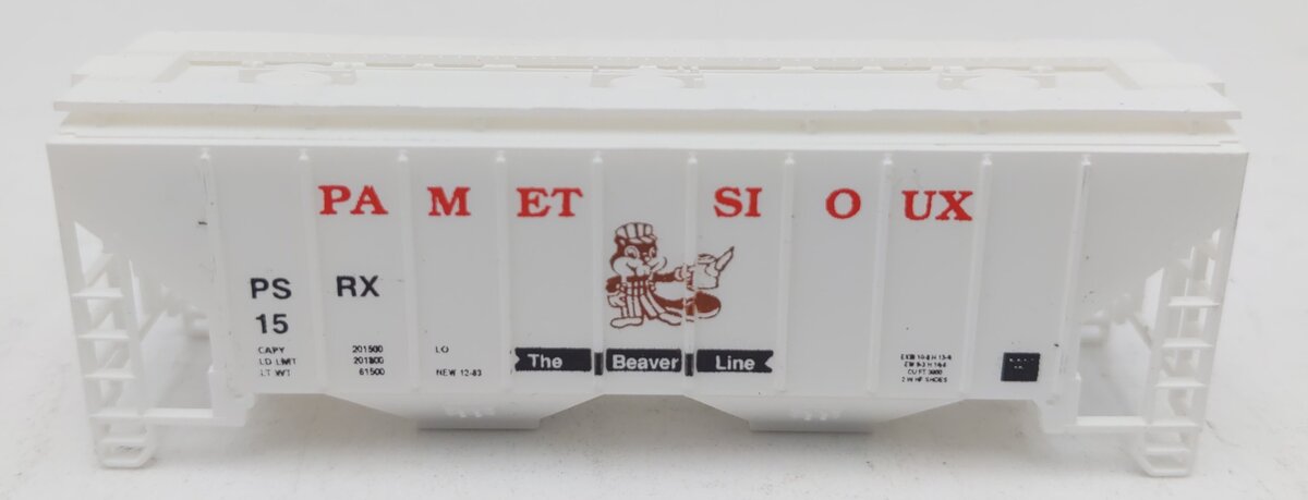 Precision Masters 1625 N Scale Pamet Sioux 2-Bay Hopper #15 EX/Box