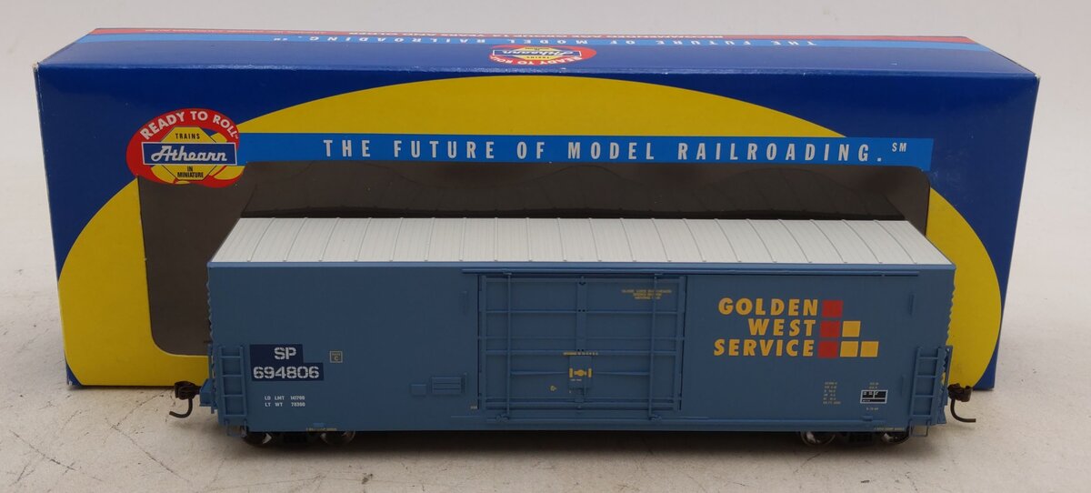 Athearn 88880 GWS/SP Patch 50' PC&F Boxcar w/14' Door #694806