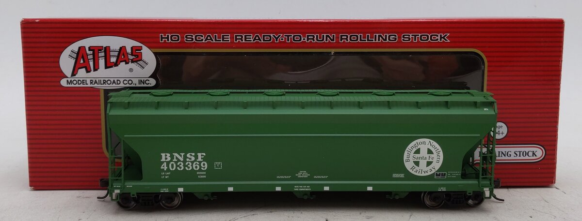 Atlas 20004790 HO Burlington Northern Santa Fe 4650 Covered Hopper #403369