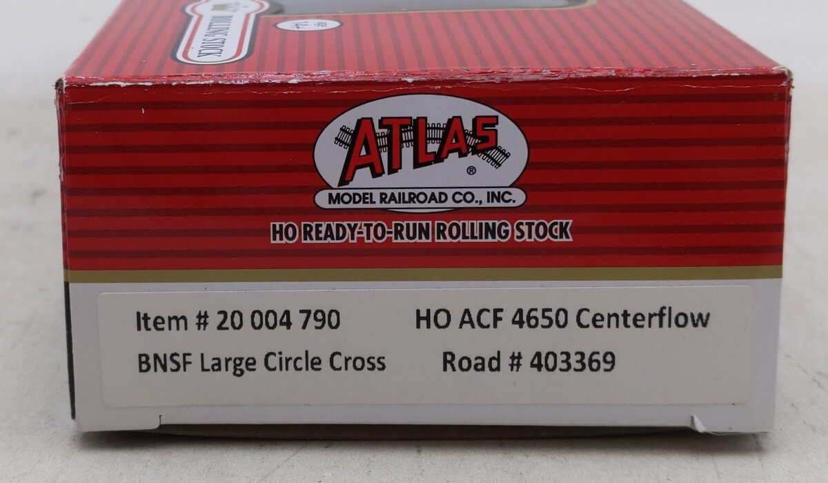 Atlas 20004790 HO Burlington Northern Santa Fe 4650 Covered Hopper #403369