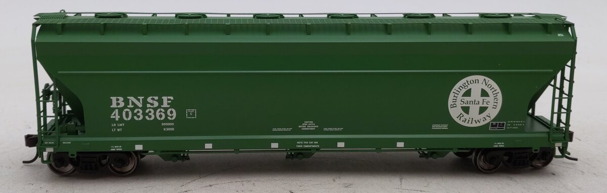 Atlas 20004790 HO Burlington Northern Santa Fe 4650 Covered Hopper #403369